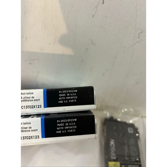 Epson 212 black color x3 boxes lot 4/2023 - Picture 5 of 8
